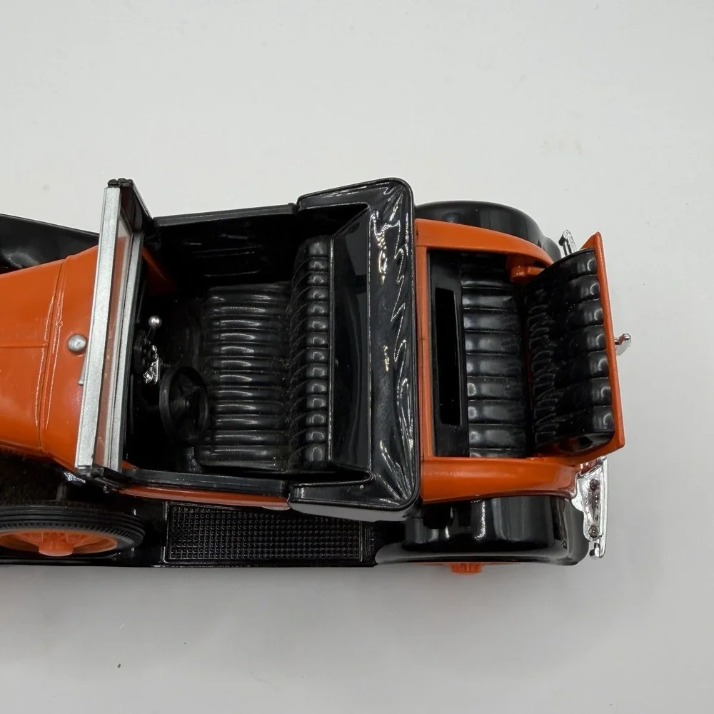 Harley Davidson 1929 Ford Model A Roadster 1:25 Coin Bank Car Milwaukee Or Bust!